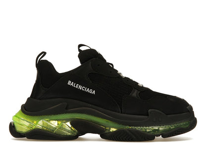Balenciaga Triple S Black Yellow Fluo