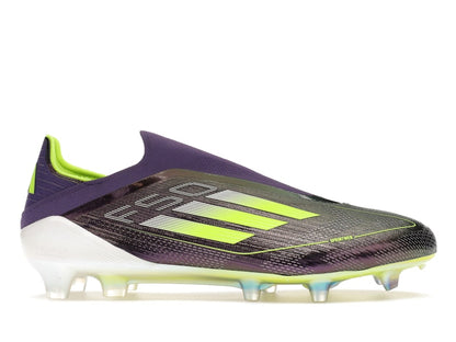 adidas Laceless F50 Elite Fast Reborn FG Purple Lucid Lemon