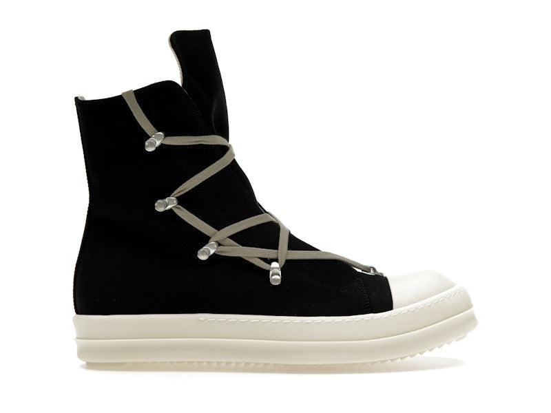 Rick Owens Lido DRKSHDW Hexa High Black Milk