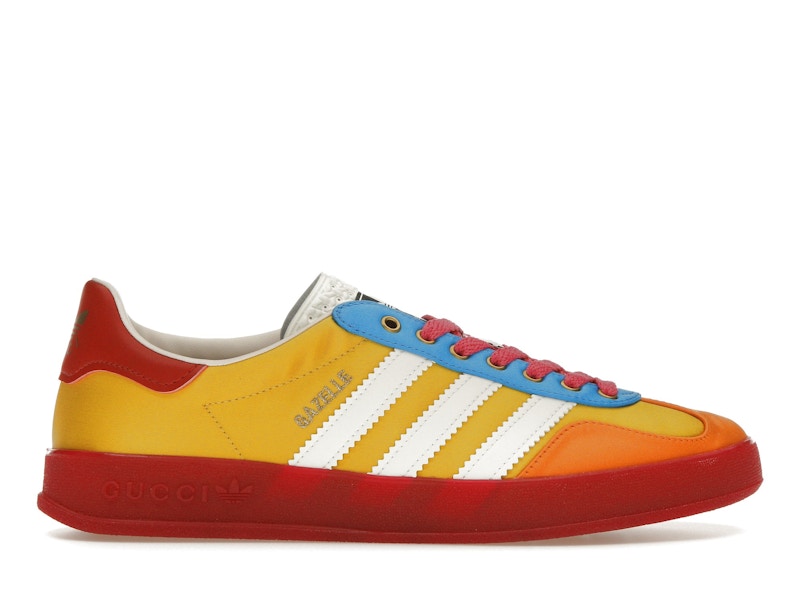 adidas x Gucci Gazelle Yellow White Red (Women's)