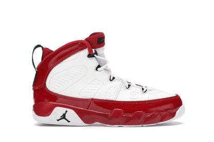 Jordan 9 Retro White Gym Red (PS)