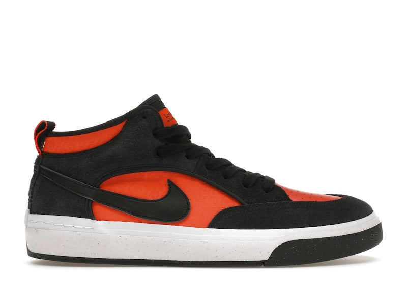 Nike SB React Leo Black Electro Orange