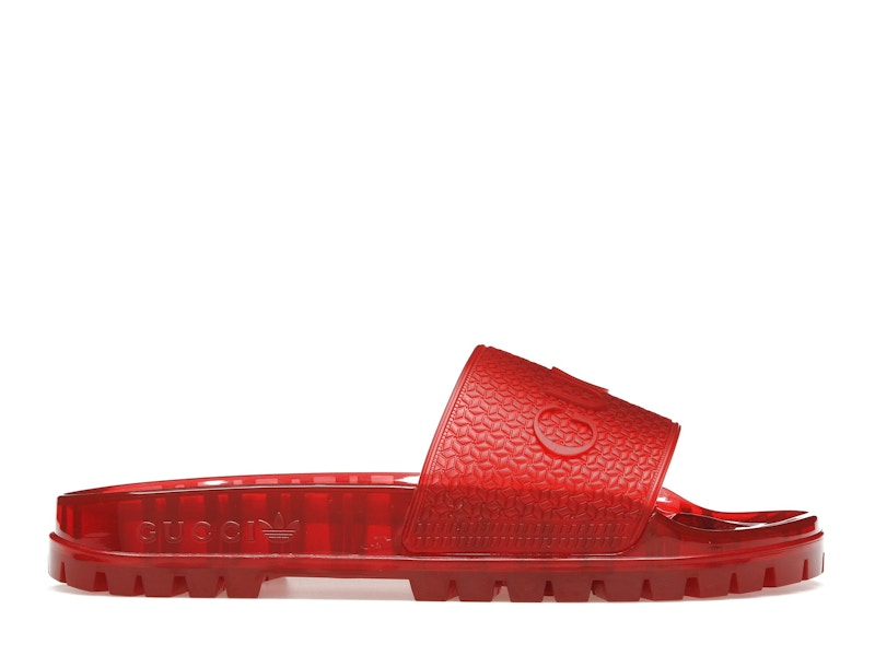 adidas x Gucci Adilette Slide Red