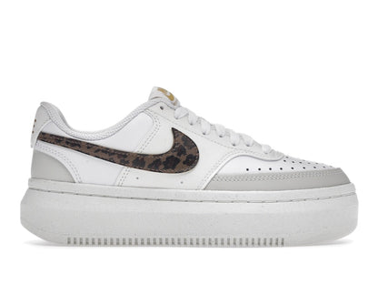 Nike Court Vision Alta Low White Light Bone Sail Archaeo Brown (Women's)