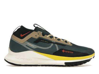 Nike React Pegasus Trail 4 Gore-Tex Noble Green Picante Red