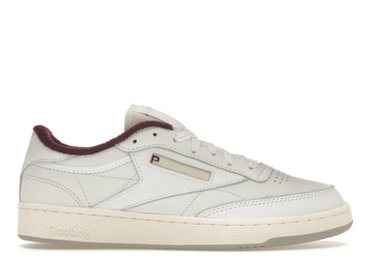 Reebok Club C 85 Packer Shoes Chalk White Maroon