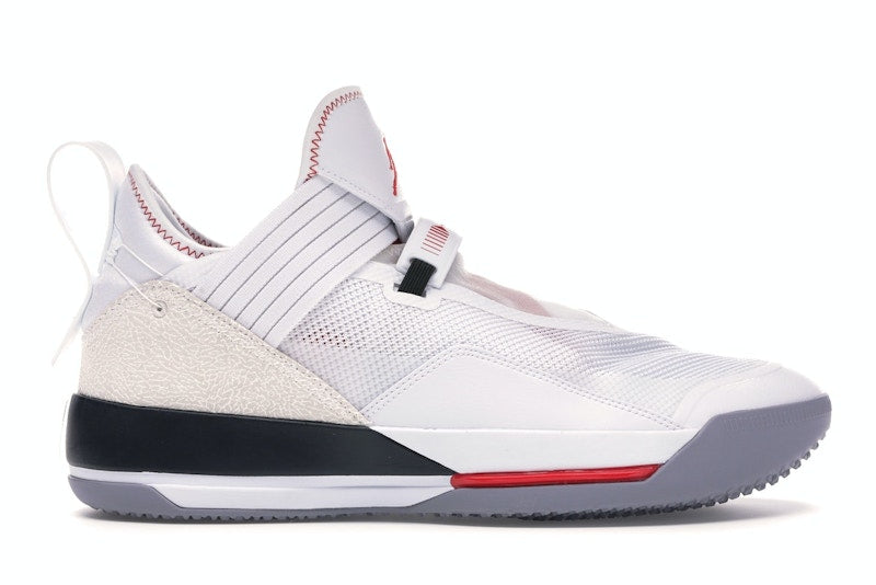 Jordan XXXIII SE White Gym Red Black