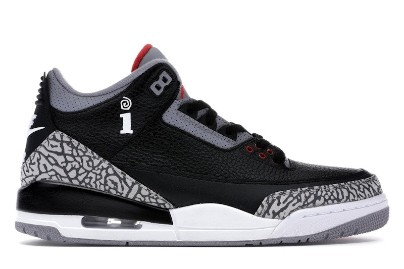 Jordan 3 Retro Interscope Records Black Cement