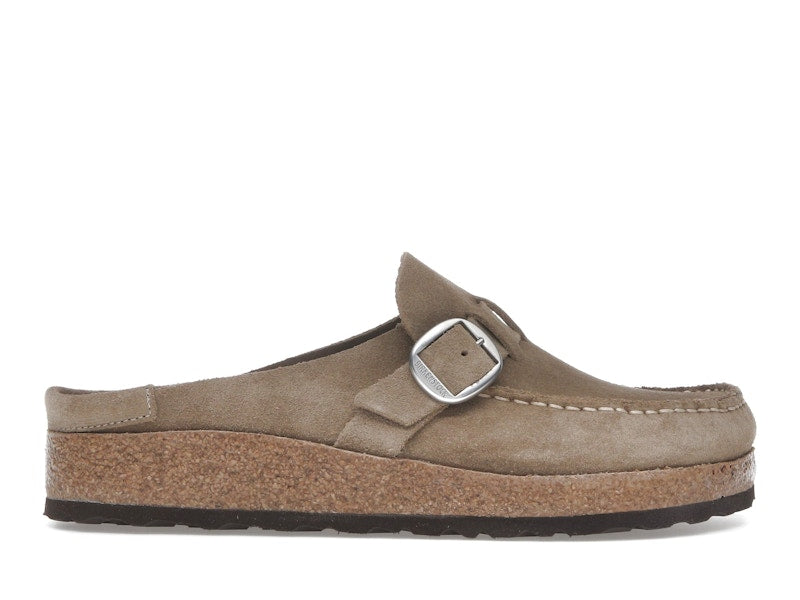 Birkenstock Buckley Suede Gray Taupe