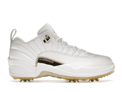 Jordan 12 Golf Metallic Gold