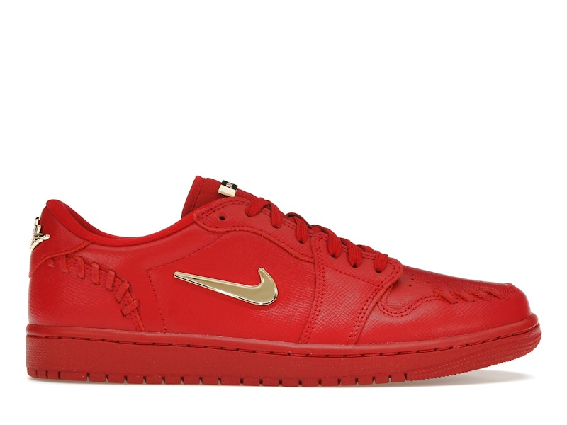 Jordan 1 Low Method of Make Gym Red Metallic Gold (Women's)