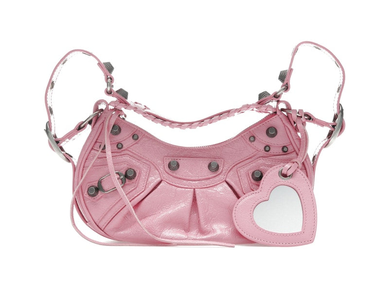 Balenciaga Le Cagole Shoulder Bag XS Pink