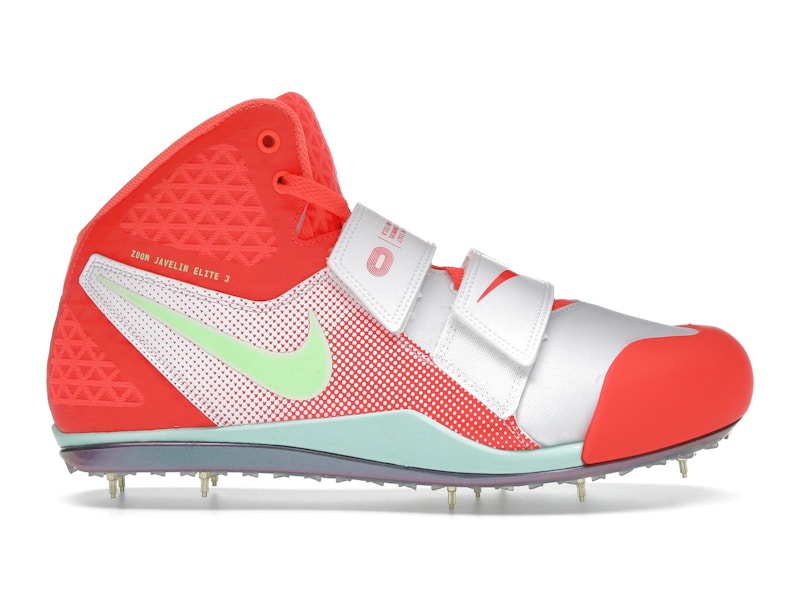 Nike Zoom Javelin Elite 3 White Hyper Orange Lime Blast Bright Crimson