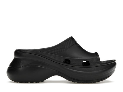 Balenciaga x Crocs Pool Slide Sandals Black (Women's)