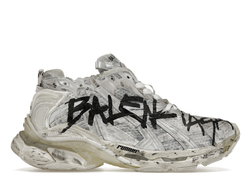 Balenciaga Runner Graffiti White