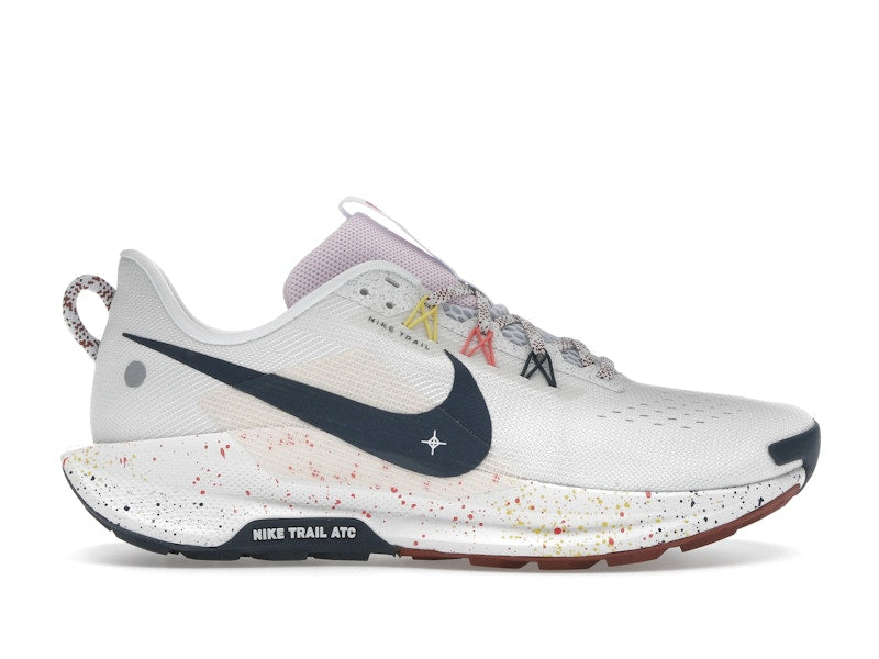 Nike React Pegasus Trail 5 Summit White Football Grey Pink Foam Armory Navy