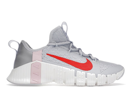 Nike Free Metcon 3 Football Grey Bright Crimson (Women's)