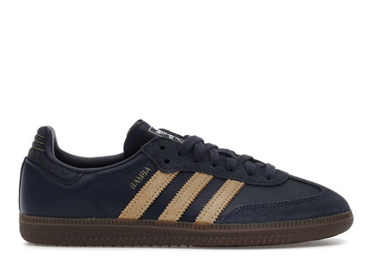 adidas Samba OG Shadow Navy Golden Beige