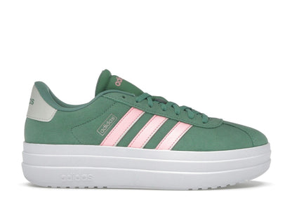 adidas VL Court Bold Preloved Green Pink Spark Ivory (Women's)