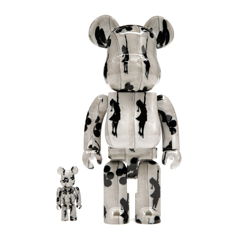 Bearbrick Flying Balloons Girl 100% & 400% Set