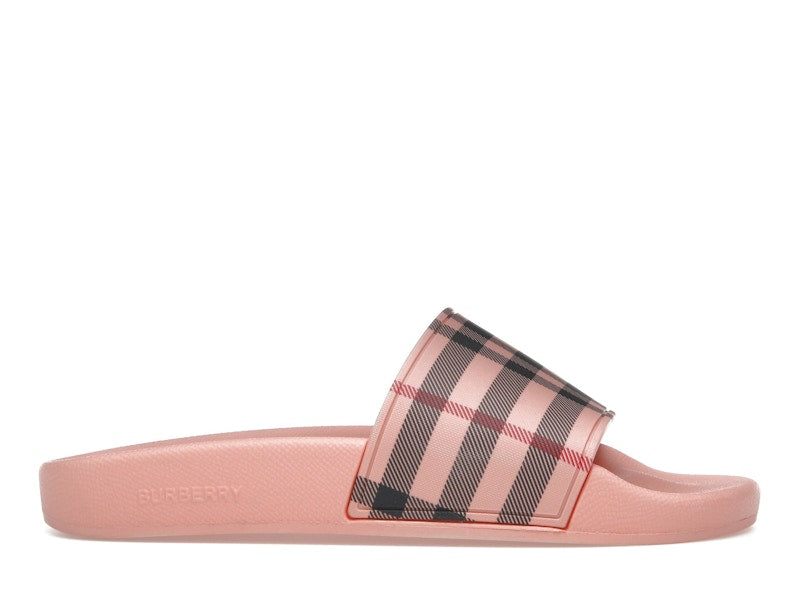Burberry Furley Slides Vintage Check Pink (Women's)