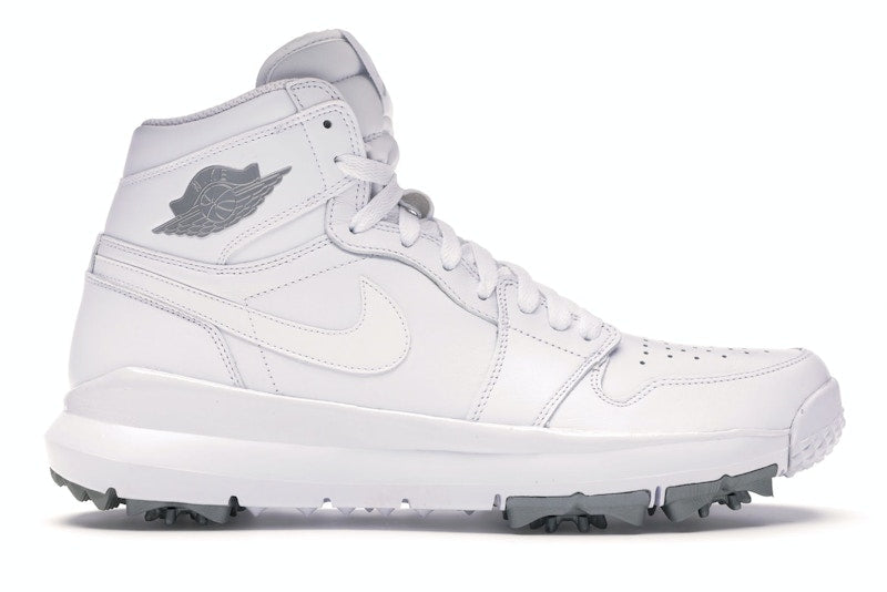 Jordan 1 Retro Golf Cleat White Metallic