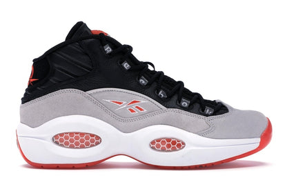 Reebok Pump Question Black Steel Orange