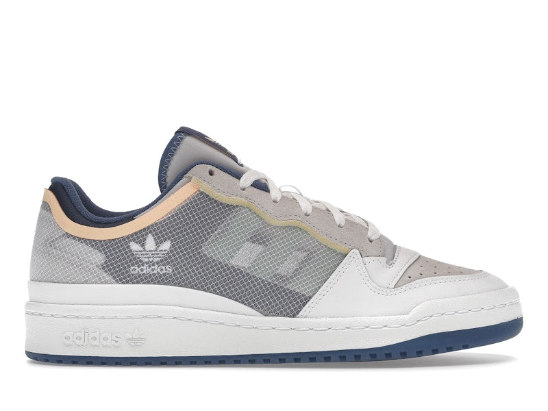 adidas Forum Low TT Cloud White Acid Orange Crew Blue