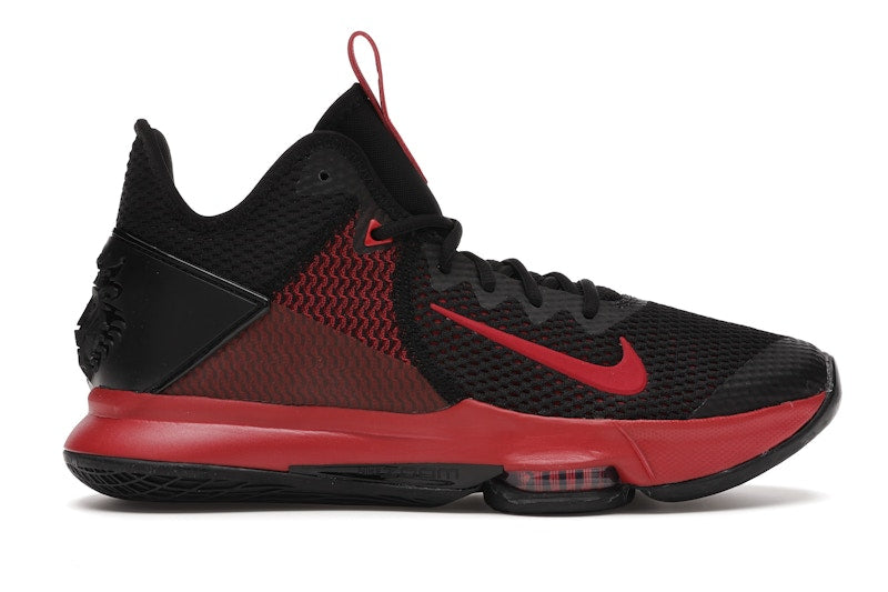 LeBron Witness 4 Black Gym Red