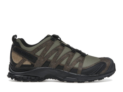 Salomon XA Pro 3D Distressed Leather Dark Earth Black