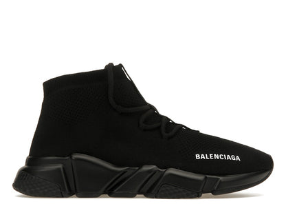 Balenciaga Speed Trainer Lace Up Black