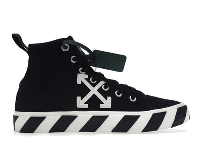 OFF-WHITE Vulc Mid Canvas Black White