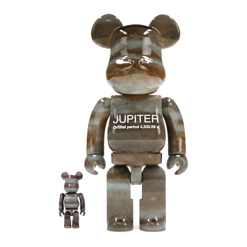 Bearbrick Jupiter 100% & 400% Set