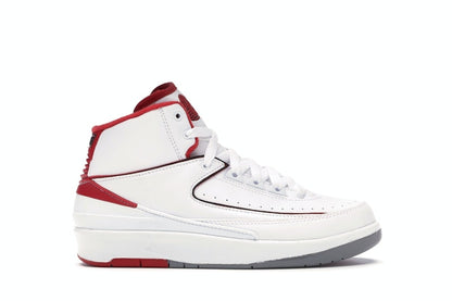 Jordan 2 Retro White Red (2014) (GS)