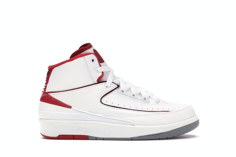 Jordan 2 Retro White Red (2014) (GS)