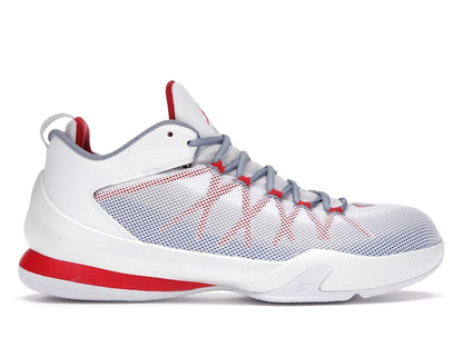 Jordan Cp3.Viii Ae White/Game Royal-Spirit Red-Cool Blue