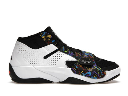 Jordan Zion 2 Noah White Black Multi-Color