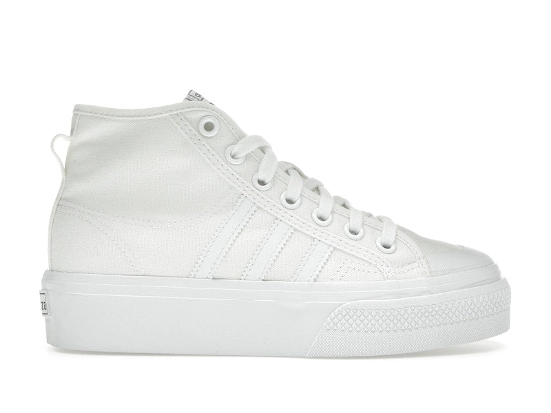 adidas Nizza Platform Mid Cloud White (Women's)