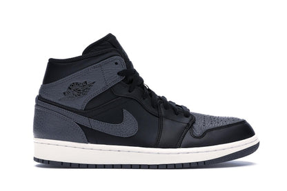 Jordan 1 Retro Mid Black Dark Grey
