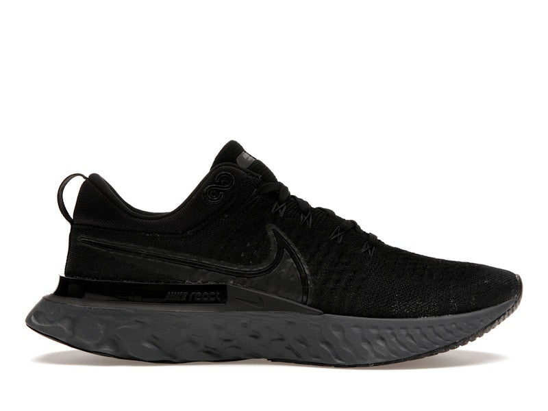 Nike React Infinity Run Flyknit 2 Black Iron Grey