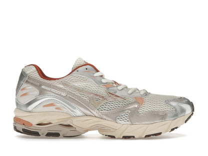 Mizuno Wave Rider 10 White Silver Orange