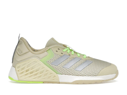 adidas Dropset 3 Strength Powder Yellow Matte Silver Lucid Lemon (Women's)