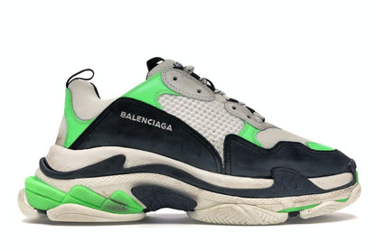 Balenciaga Triple S Mr. Porter Neon Green 2018