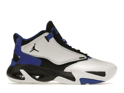 Jordan Max Aura 4 White Black Hyper Royal