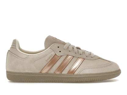 adidas Samba OG Off White Copper Metallic (Women's)