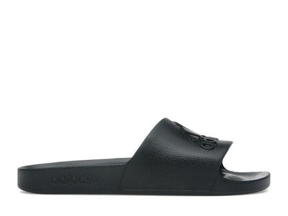 adidas Adilette Aqua Slides Core Black Logo