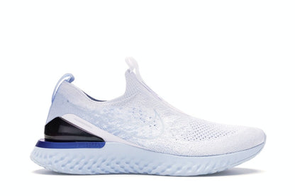 Nike Epic Phantom React Flyknit White Hydrogen Blue (Women's)