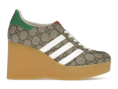 adidas x Gucci Gazelle Wedge Beige GG Monogram (Women's)