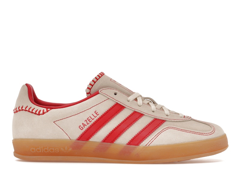 adidas Gazelle Indoor Beige Better Scarlet (Women's)