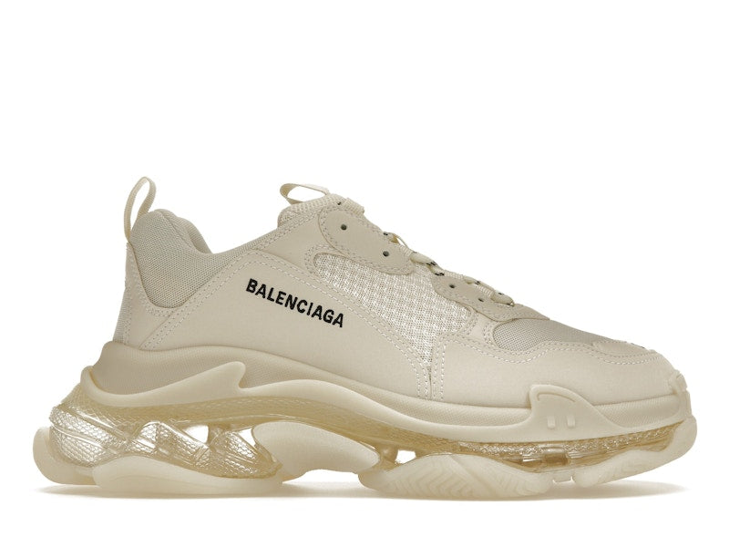 Balenciaga Triple S Clear Sole Beige